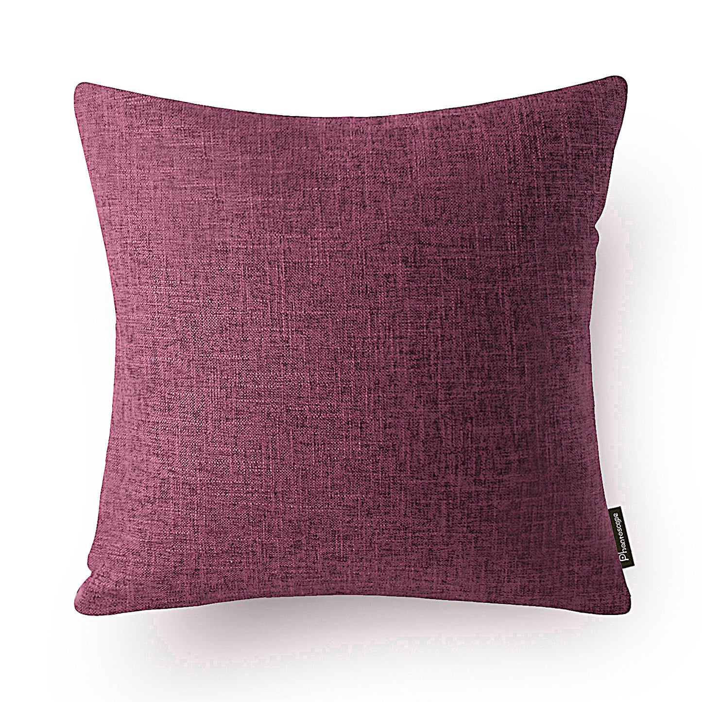 Textural Faux Linen Series Decorative Throw Pillow Covers, 18*18*2,1 Pack Of 2