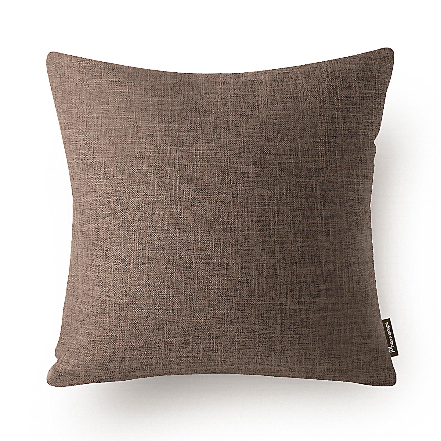 Textural Faux Linen Series Decorative Throw Pillow Covers, 18*18*2,1 Pack Of 2