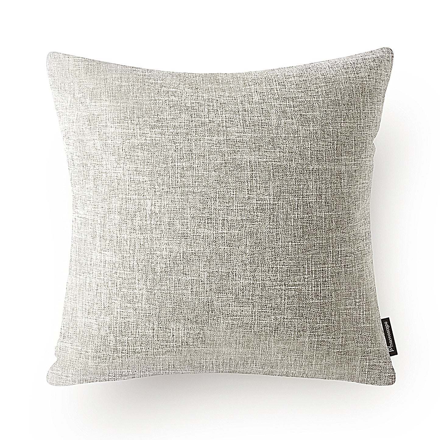 Textural Faux Linen Series Decorative Throw Pillow Covers, 18*18*2,1 Pack Of 2