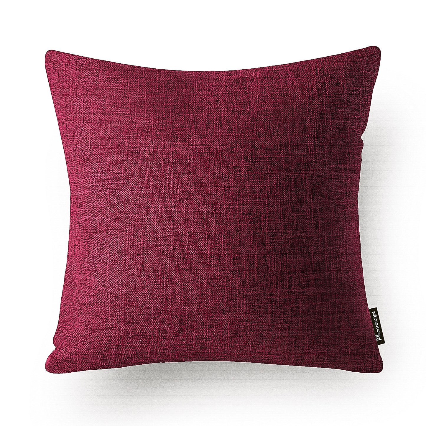 Textural Faux Linen Series Decorative Throw Pillow Covers, 18*18*2,1 Pack Of 2