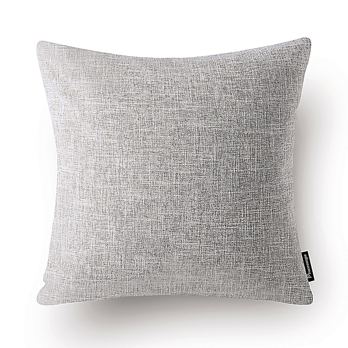 Textural Faux Linen Series Decorative Throw Pillow Covers, 20*20*2,1 Pack Of 2