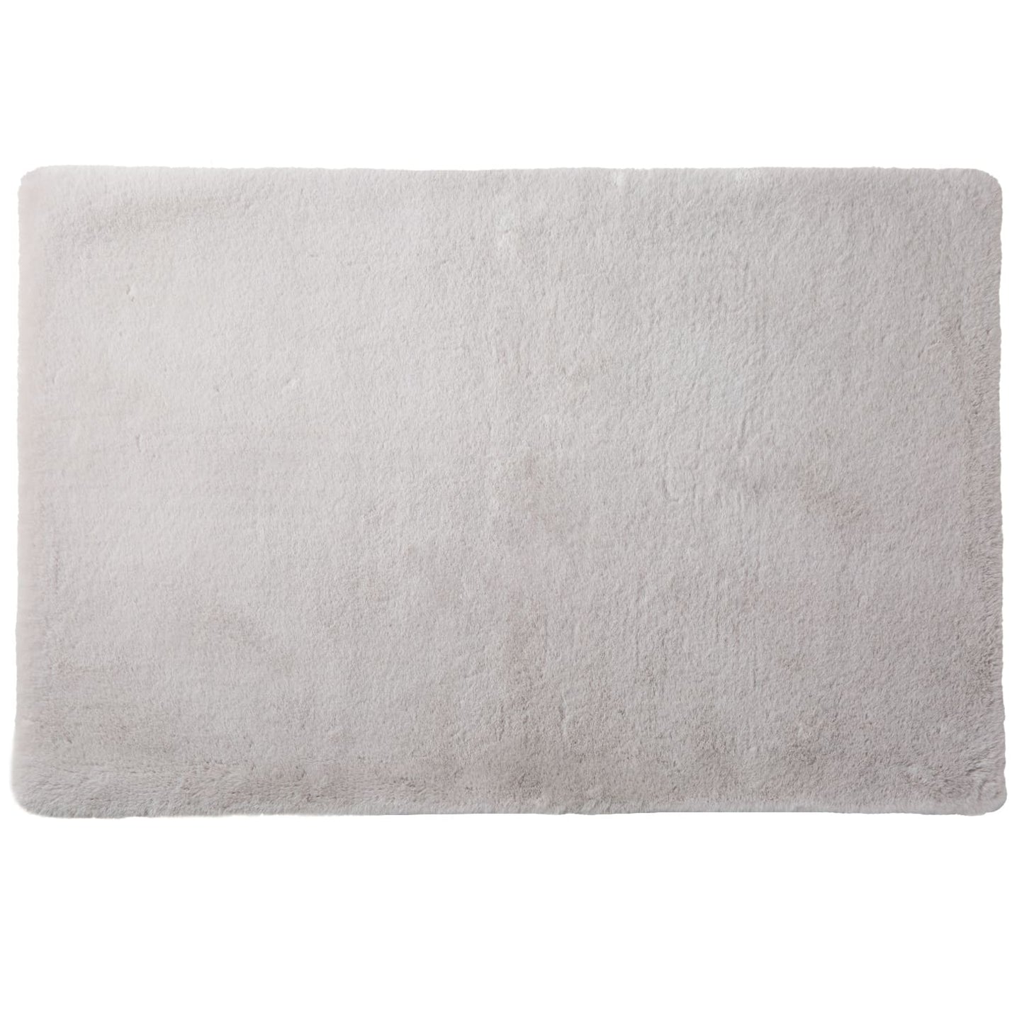 Deluxe Soft Faux Rabbit Fur Collection Decorative Home Decor Modern Area Rug, 2*3ft