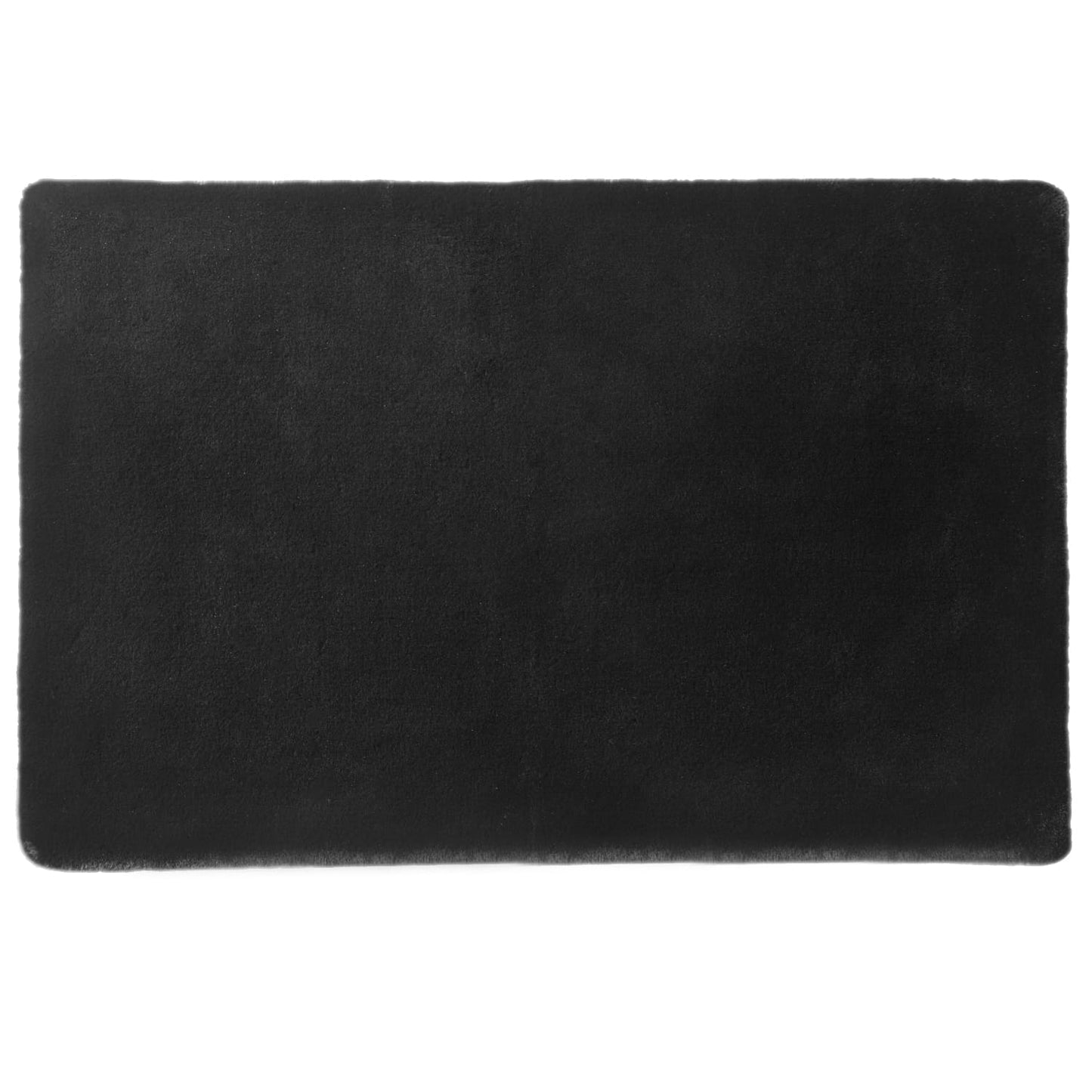 Deluxe Soft Faux Rabbit Fur Collection Decorative Home Decor Modern Area Rug, 2*3ft